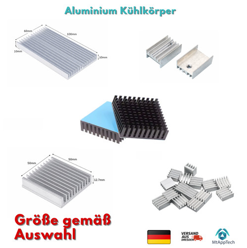 Aluminium kühlkörper set - kühlkörper,